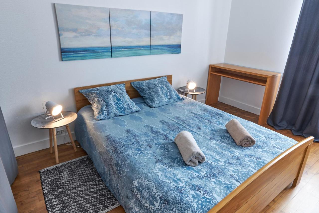 Centre Ville A Pied Appt Avec Sauna, Linge, Wifi, Stationnement Gratuit Vannes Kültér fotó
